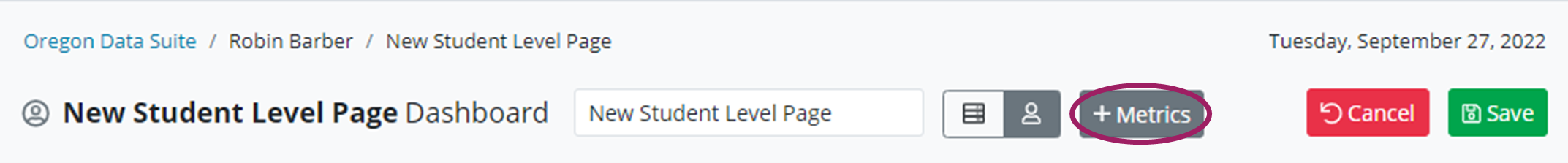 New Student Level Page Add Metrics.png